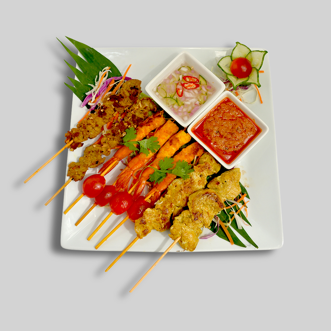 9.4 Char-grilled Satay Mix 9.4 Char-grilled Satay Mix
